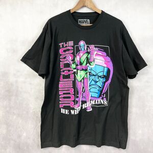 Marvel Villains Kang Portrait T-Shirt Mens XLarge Graphic Print Superhero Casual